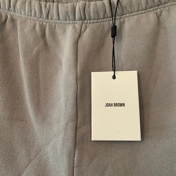 NWT Joah Brown Women's Small / Medium Gray Terrycloth Lounge Shorts Athleisure - Picture 3 of 11